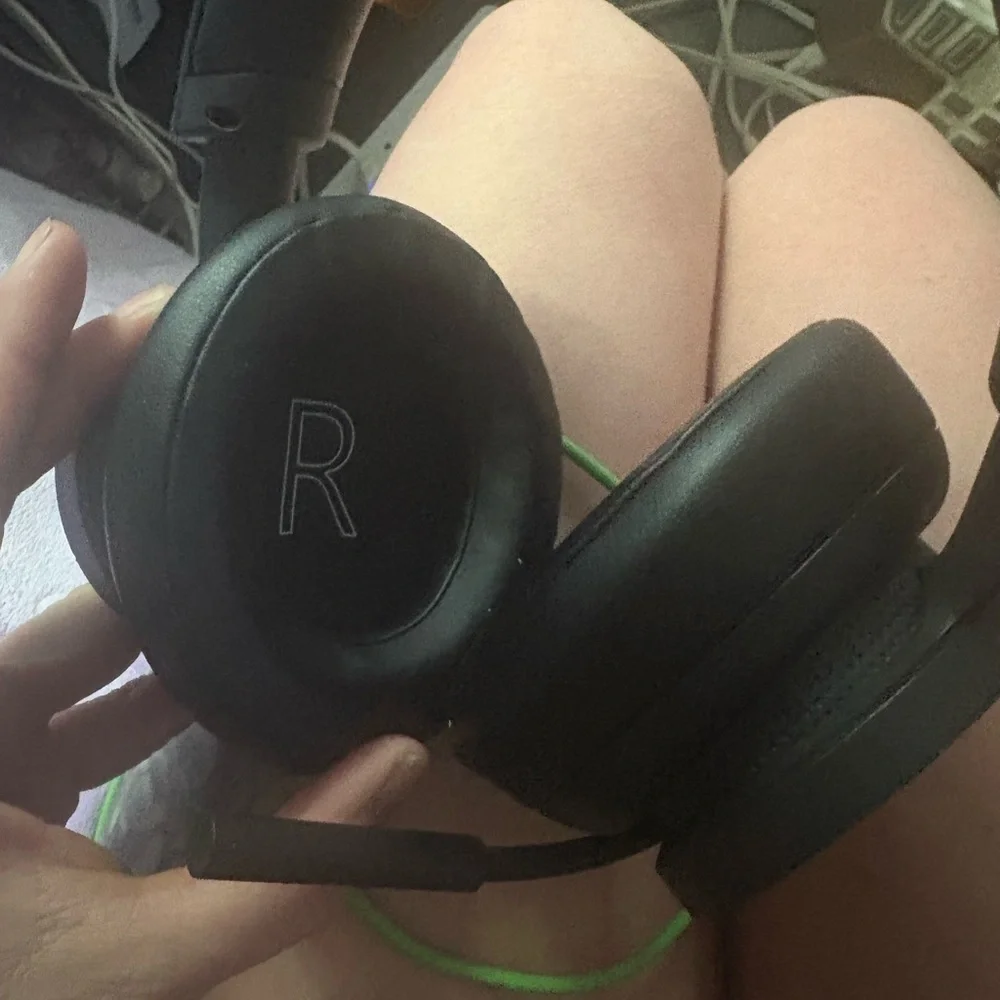 Premium Black Wireless Gaming Headset